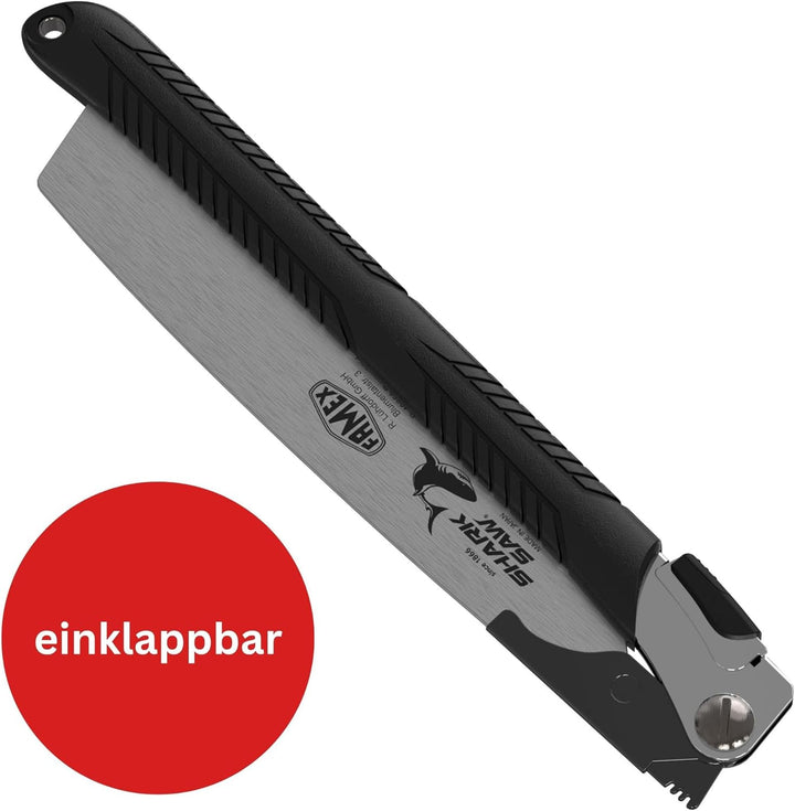 FAMEX 5525 Profi Japansäge Kataba - Original Japanische Zugsäge 265mm - Handsäge Klappsäge Holzsäge