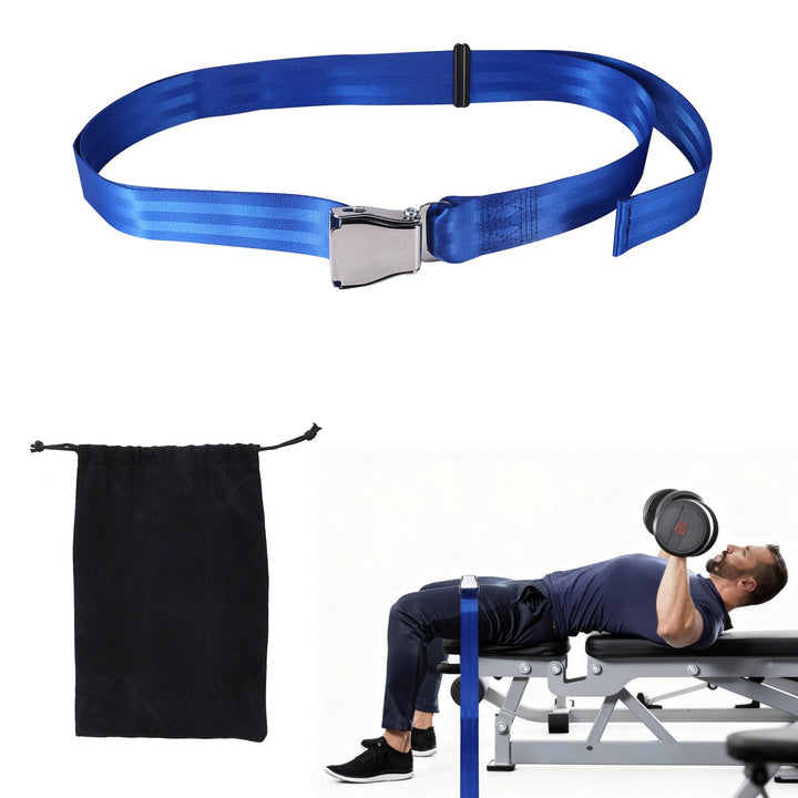 Nordic Hamstring Curl Strap, Polyester Premium Langlebig Nordic Curl Bankgurt Praktisches Heimtraini