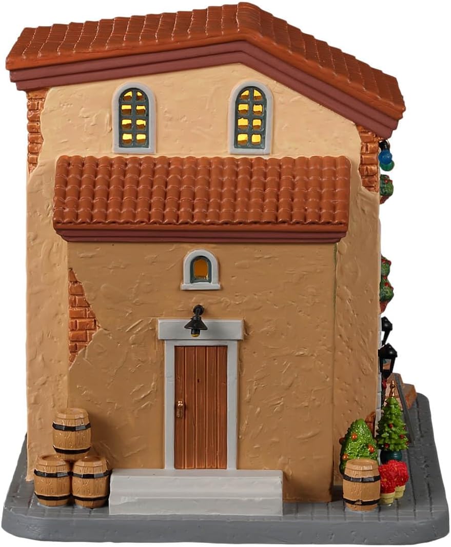 Lemax - The Wine Merchant, B/o Led