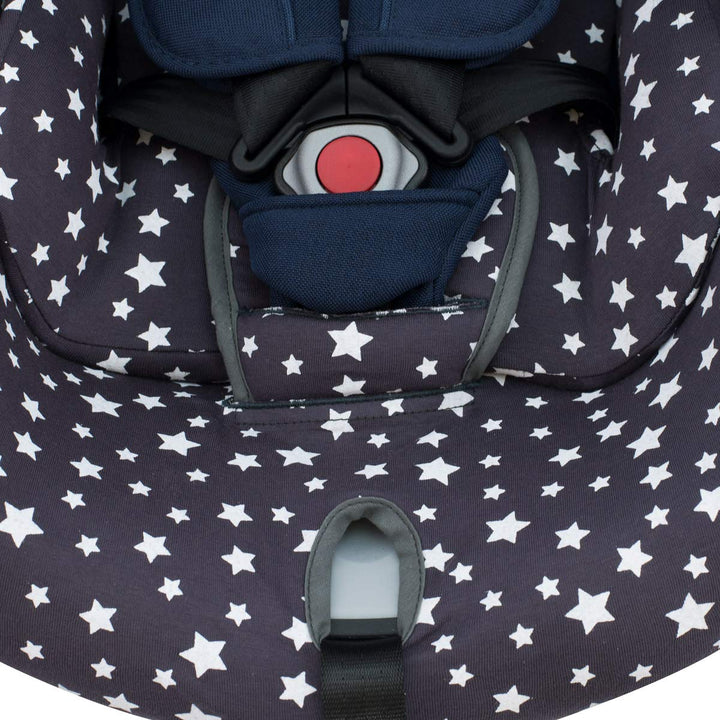 JYOKO KIDS Bezug kompatibel mit Besafe Modular gr 0 (Winter Sky), Winter Sky