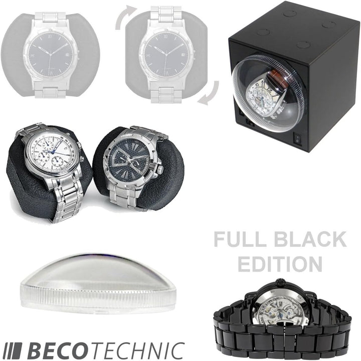 Uhrenbeweger Boxy Classic FULL BLACK EDITION PRO2 - neue Kollektion 2024