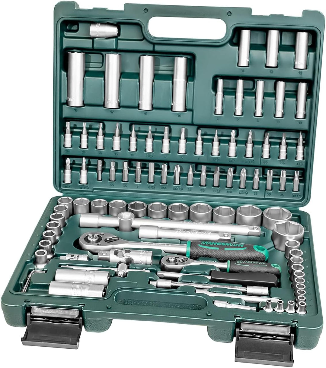 Mannesmann Allround M98410 Steckschlüsselsatz 94 tlg. Single, Single