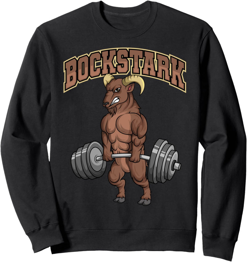 Fitness Gym Ziegen Bodybuilding Sweatshirt