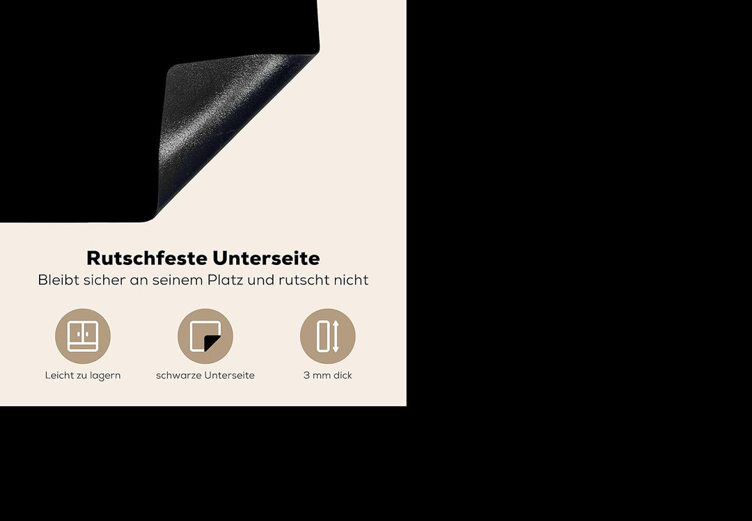 Herdabdeckplatte Einteilig Ceranfeld Abdeckplatte für Induktionsschutz Ceranfeldabdeckung Vinyl Herd