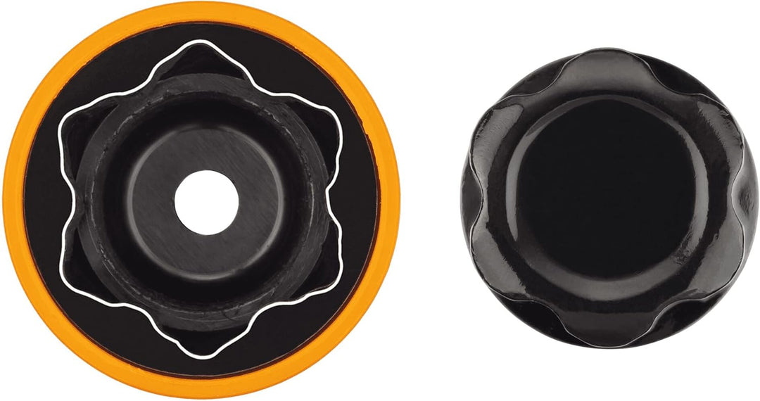 HAZET Steckschlüsseleinsatz (1/2 Zoll (12,5 mm) Vierkantantrieb, mit Kunststoffhülse zum Schutz von