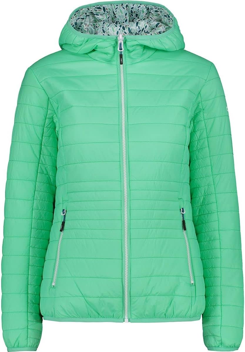 CMP Damen Woman Reverse Jacket Fix Hood WOMAN REVERSE JACKET FIX HOOD 34 Minze, 34 Minze