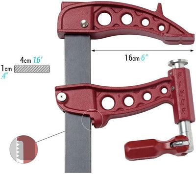 PIHER Hochleistungs-Schraubzwinge Maxi R 80cm, 80cm