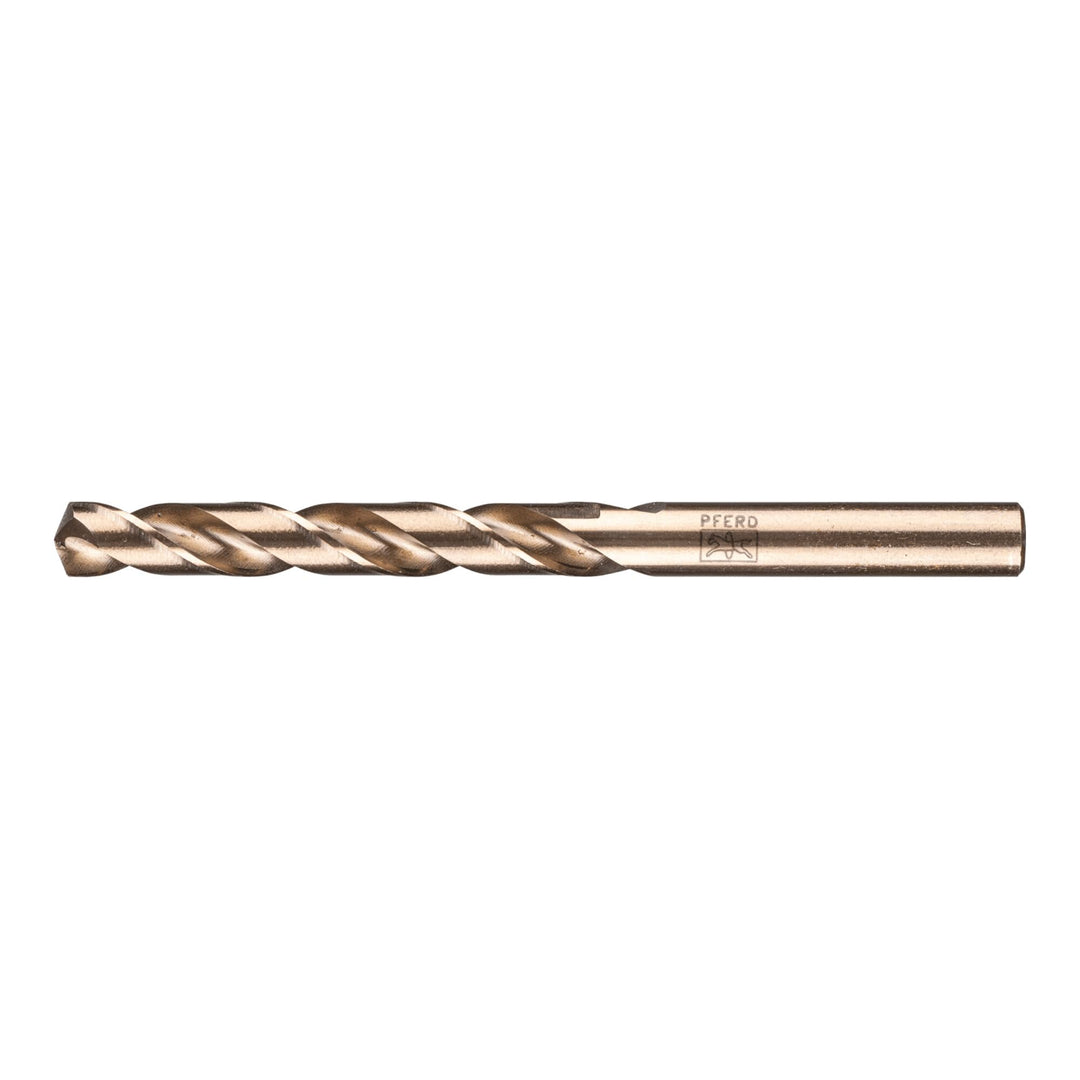 PFERD Spiralbohrer INOX, 10 Stück | Ø 10 mm, HSS-E Co5 N, DIN 338, 135° | 25203578 - für zähe und ha