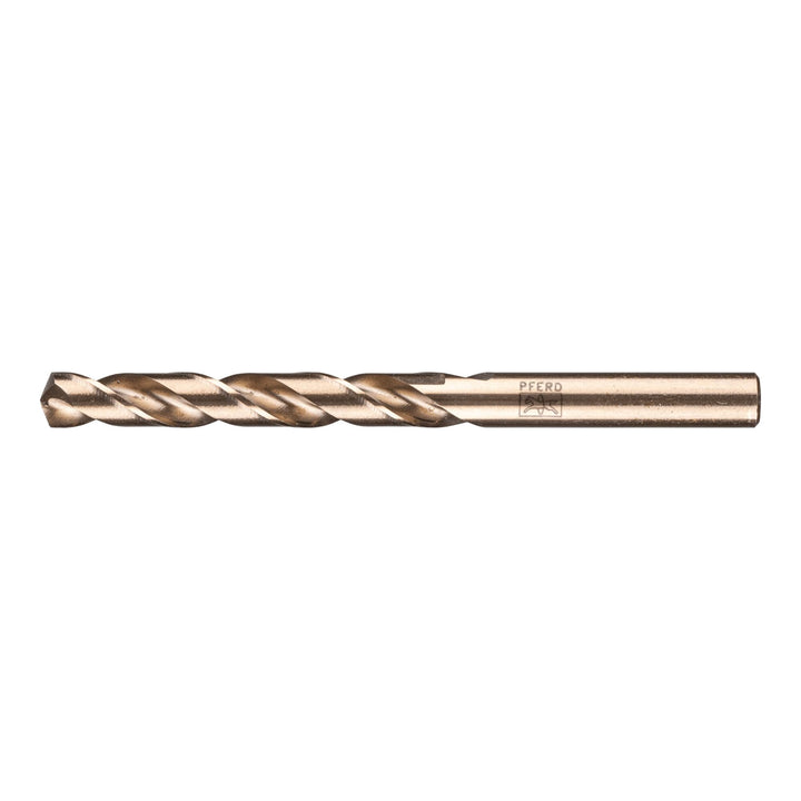 PFERD Spiralbohrer INOX, 10 Stück | Ø 10 mm, HSS-E Co5 N, DIN 338, 135° | 25203578 - für zähe und ha
