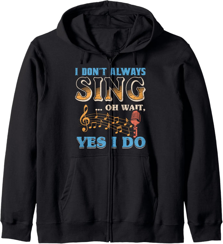 Musik Sänger Geschenk Kapuzenjacke