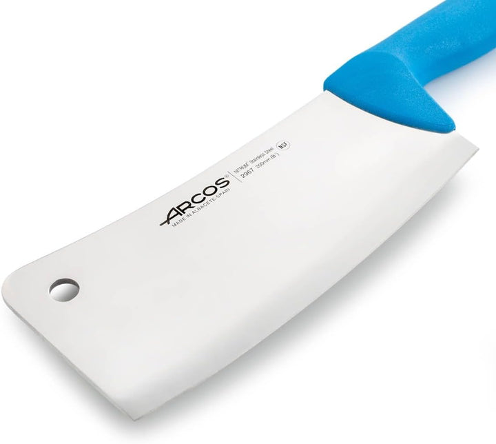 Arcos 296723 Serie 2900 - Hackmesser Metzgermesser - Klinge Nitrum Edelstahl 200 mm - HandGriff Poly