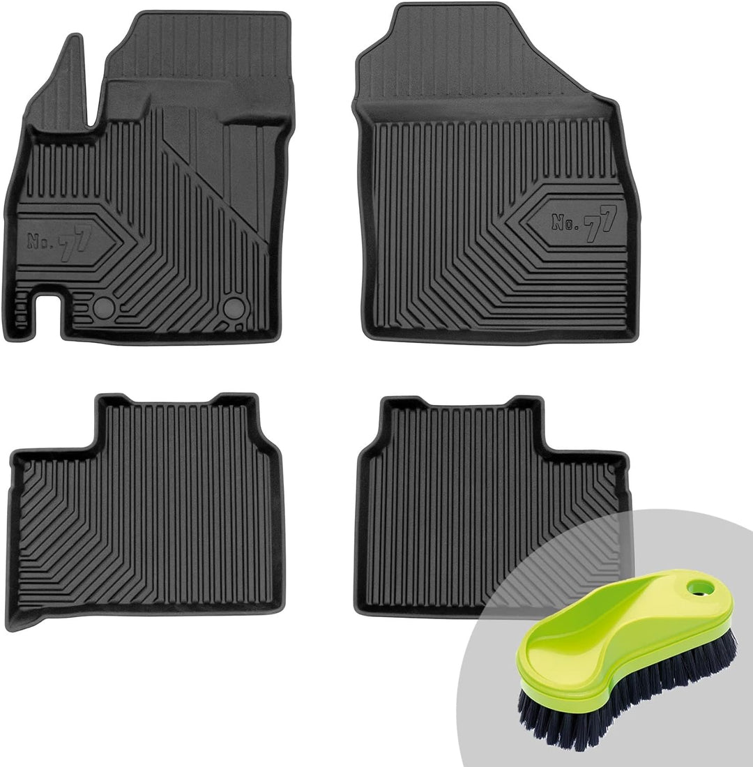 FROGUM No.77 Gummimatten Ganzjahresset von Auto Fussmatten Autofussmatten für Suzuki Ignis III ab 20