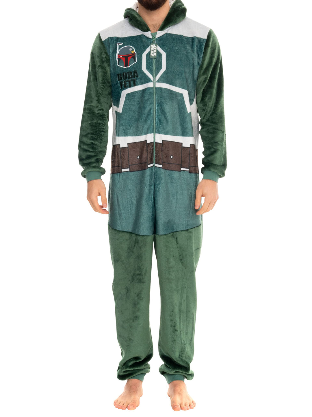 Star Wars Herren Onesie Boba Fett S Grün, S Grün