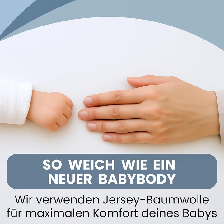 Bisoo Spannbettlaken 80x180. Wasserdicht &amp; Atmungsaktiv. Jersey Bettlaken aus Baumwolle ersetzt den