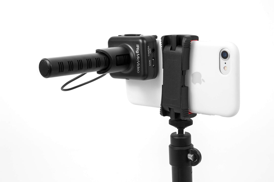 IK Multimedia iRig Mic Video Bundle Stand Handymikrofon Uebertragungsart (Details):Kabelgebunden in