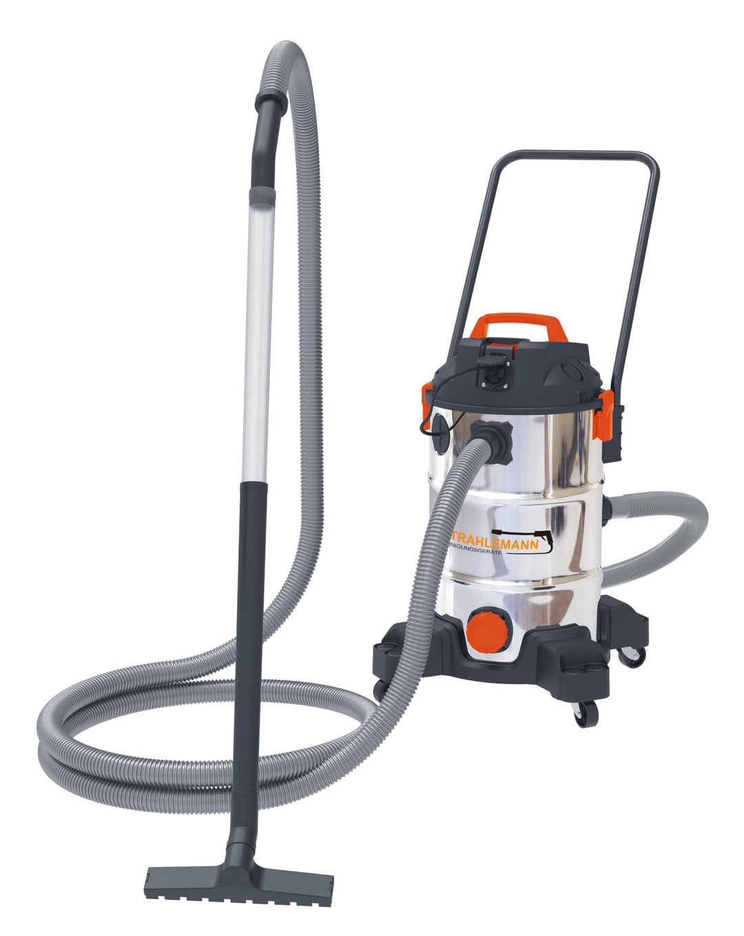 Strahlemann Schlammsauger 1200 W mit Pumpe, 35 l Teichsauger | Integrierte Teichpumpe
