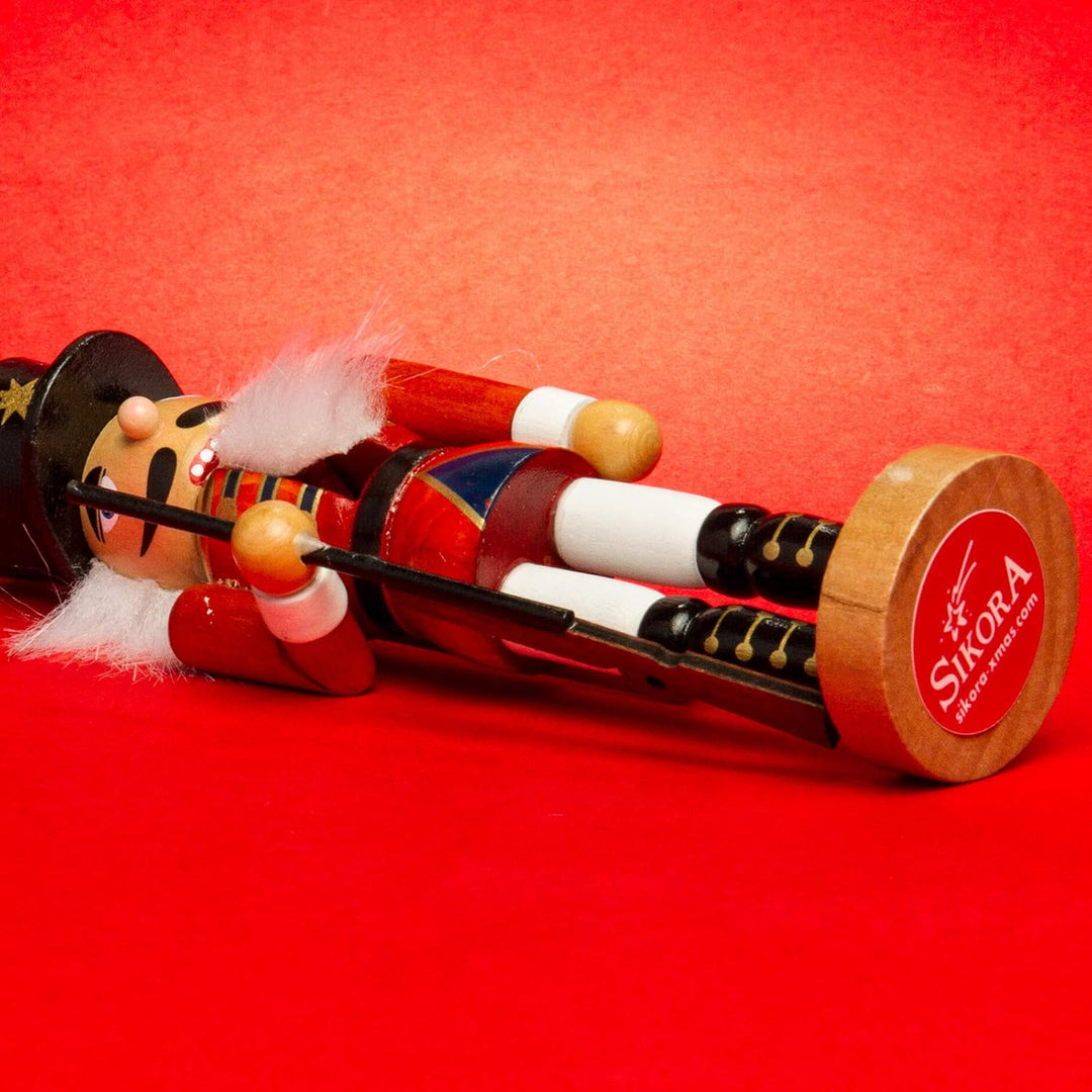 SIKORA NK-H Deko Nussknacker Figur aus Holz Verschiedene Motive 2 Grössen, Grösse:Höhe ca. 18 cm, Fa