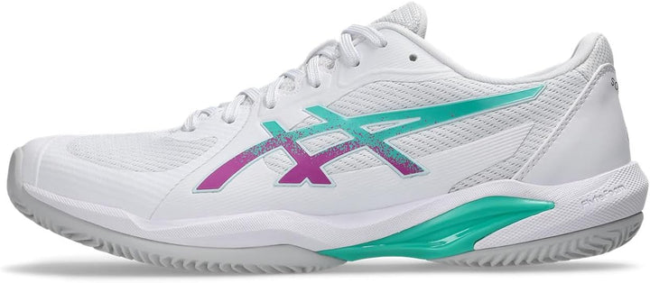 ASICS Herren Solution Swift Ff 2 ClaySneaker 40.5 EU White Digital Sakura, 40.5 EU White Digital Sak