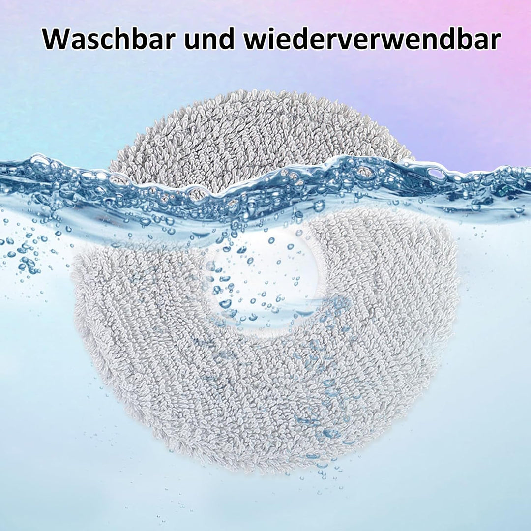 8 Stück Wischtücher für Dreame L10s/L10/L20/X40/L40/X50/L50 Pro Ultra, für Xiaomi X20 Pro/Max, für E
