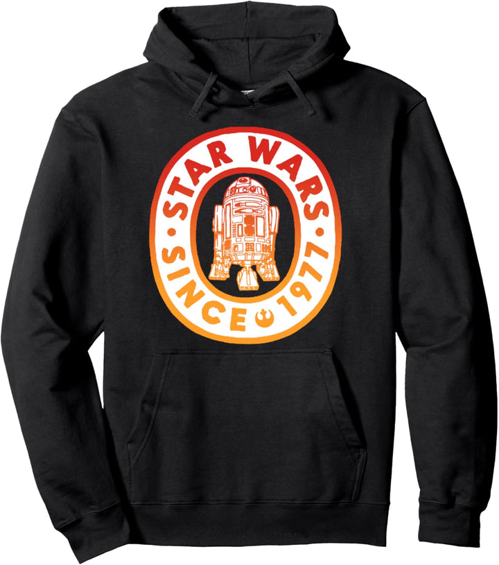 Star Wars R2-D2 Since 1977 Oval Text Pullover Hoodie