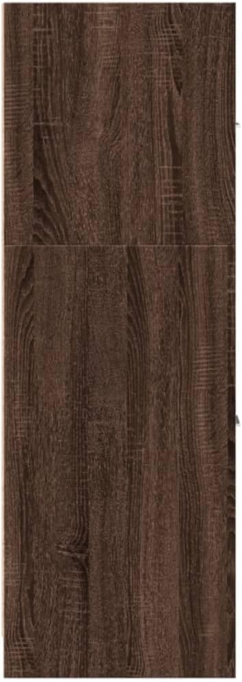 vidaXL Apothekerschrank Eichen-Optik 40x41x118 cm Holzwerkstoff Braune Eiche 40 x 41 x 118 cm, Braun