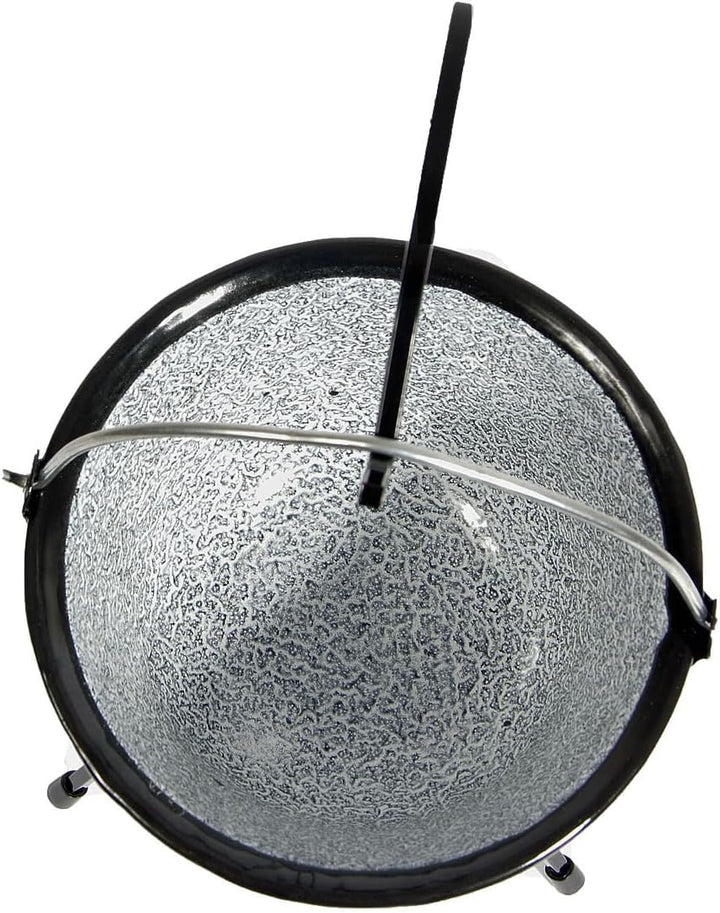 Set Ungaricher Gulaschkessel Emaille 0,8 Liter + Kesselständer Fonduetopf Schokoladenfondue Serviert