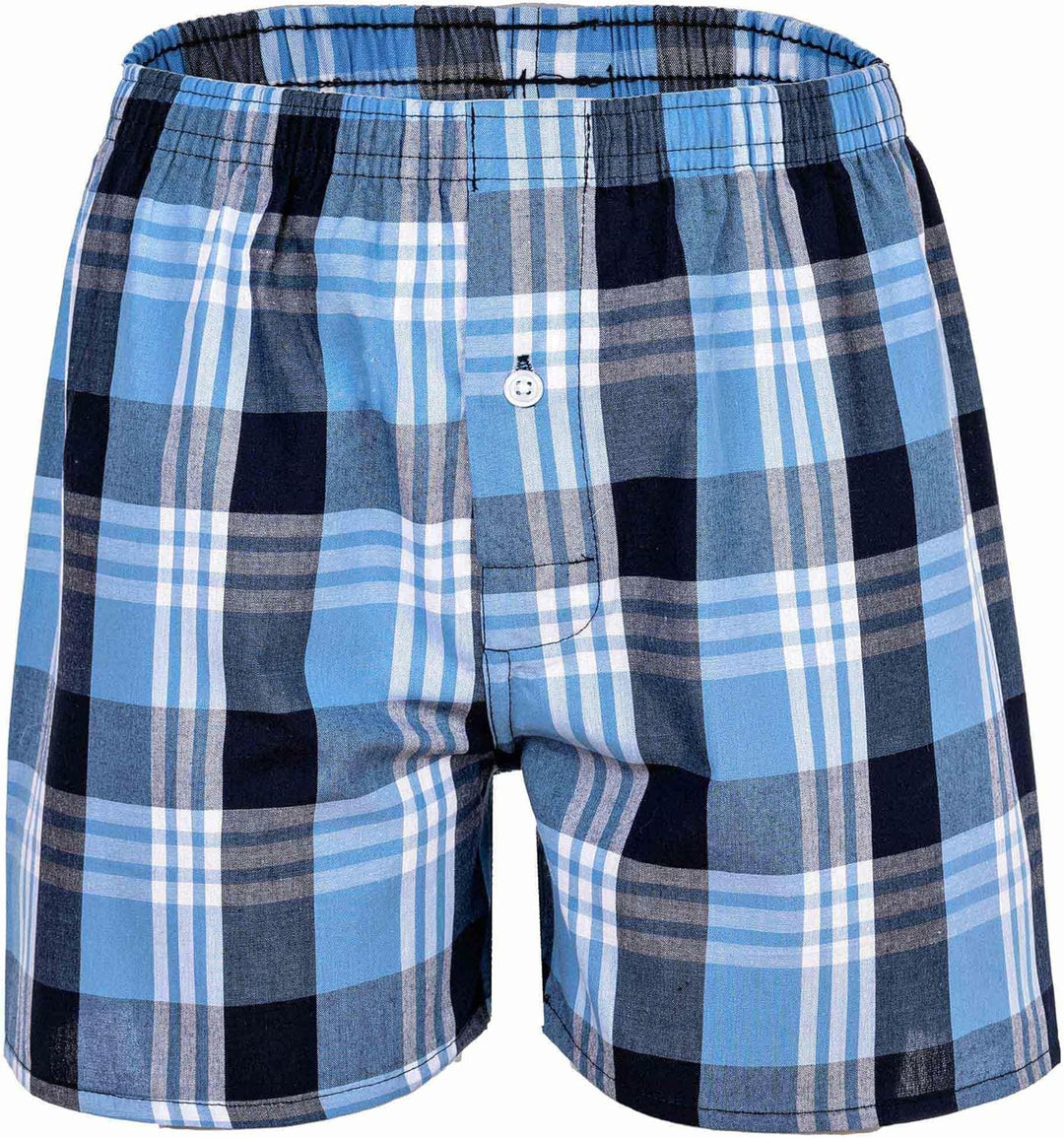 YOURBASICS Kinder Web-Boxer, 7er Pack - American Boxer-Shorts, Gemustert, Spar-Pack 188 Mix1, 188 Mi