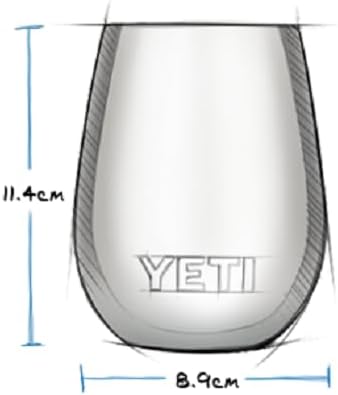 YETI Rambler Weinbecher, Navy, 10oz (296ml), Navy
