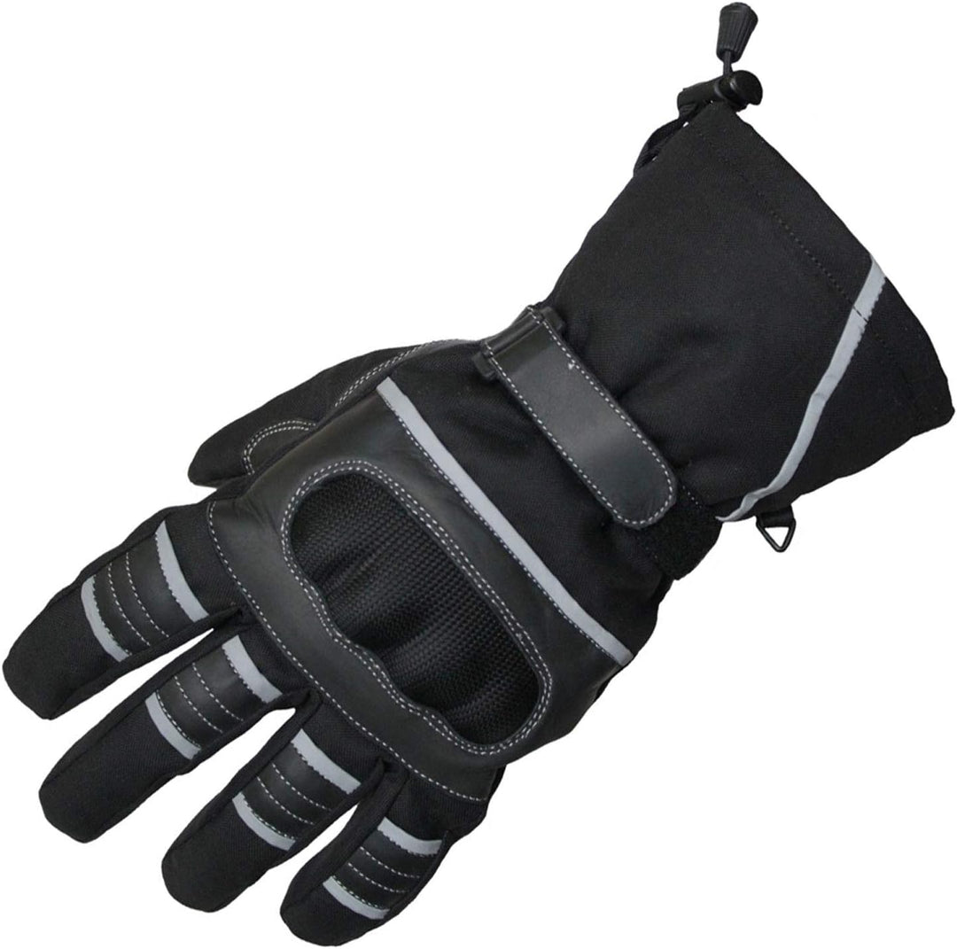 German Wear Motorradhandschuhe Sommer/Herbst Motorrad Biker Handschuhe Schwarz 8=m, 8=m
