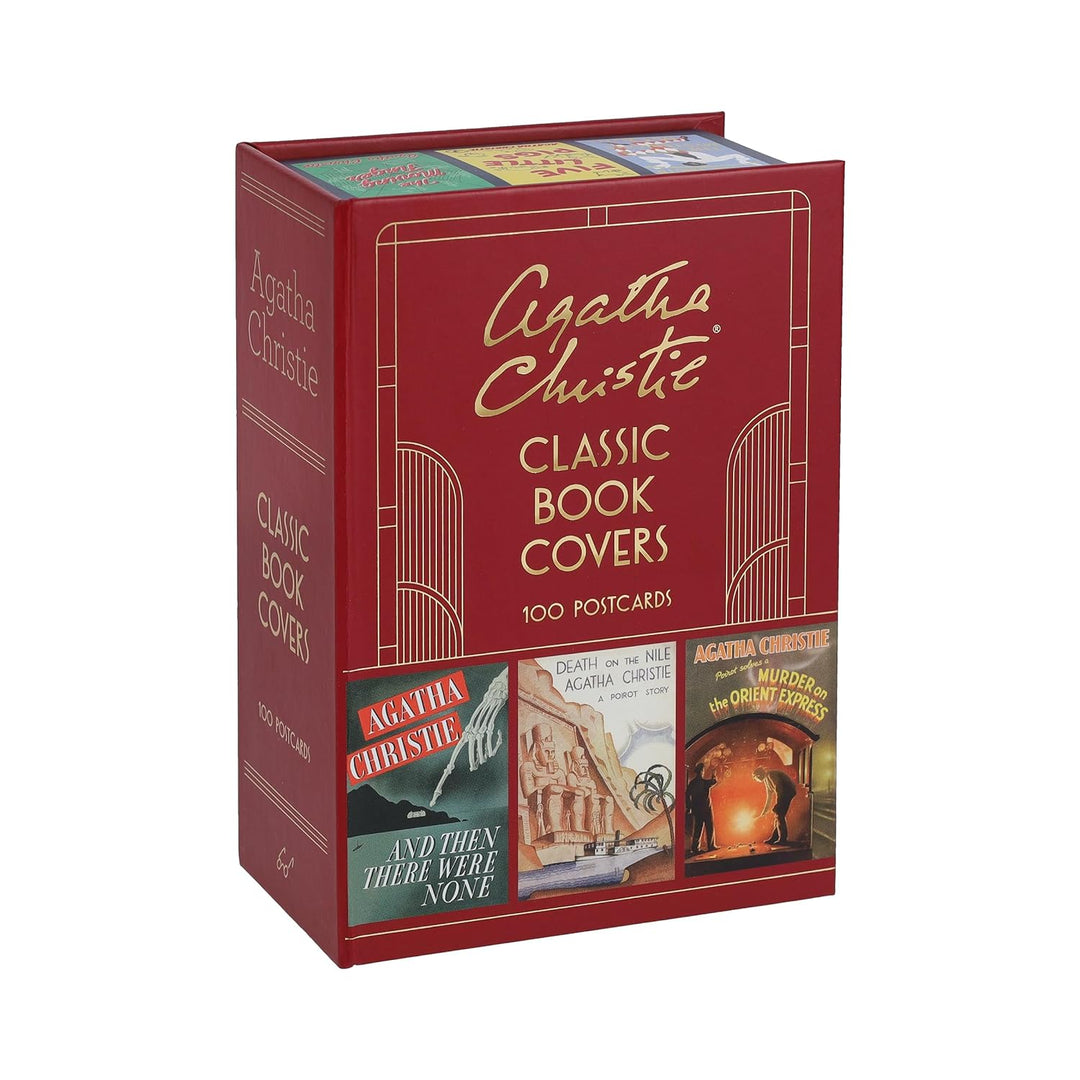 Agatha Christie Classic Book Covers: 100 Postcards, Postkartenbuch