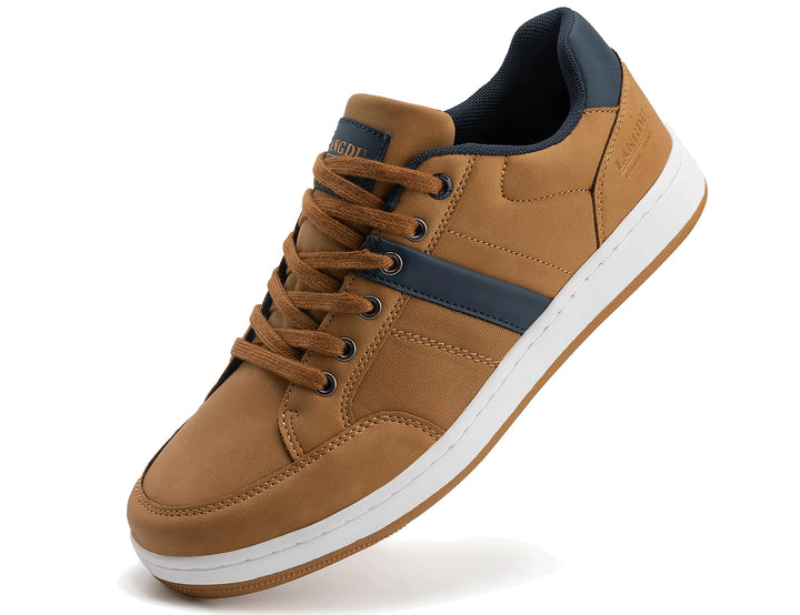 LANGDU Freizeitschuhe Herren Sneaker Walkingschuhe Leichtgewicht Atmungsaktive Sportschuhe Sneakers