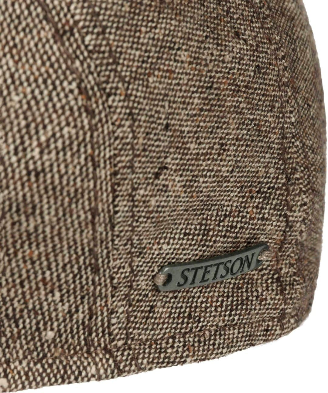 Stetson Donegal Colour Spots Flatcap - Zeitlose Schirmmütze - Klassische Form - Cap in Seiden-Wollmi