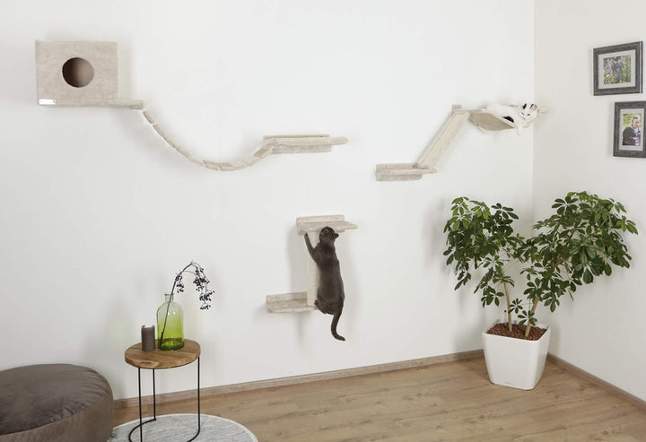 Maxi-Pet 81635 Kletterwand für Katzen Mount Everest, 9-teilig,