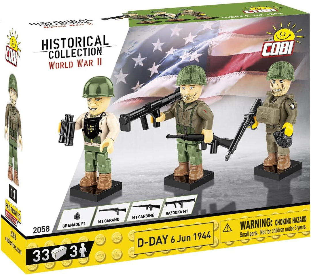 COBI D-Day June 6 1944 (Packung mit 2) 13,0 x 3,7 x 10,5 cm (Packung mit 2), 13,0 x 3,7 x 10,5 cm (P