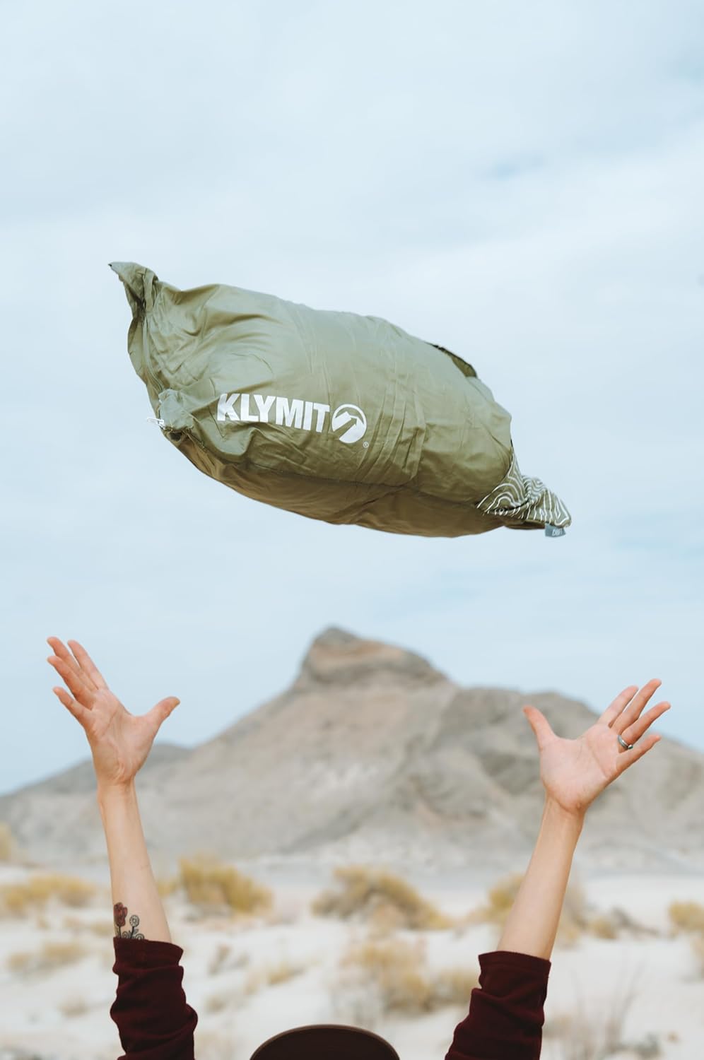 Klymit Unisex's Drift Camping Pillow, Green, Regular, Einheitsgrösse (1er Pack) Einheitsgrösse (1er