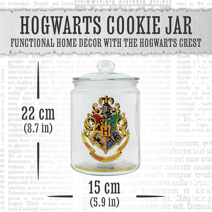 Paladone Potter Keksglas Hogwarts, PP9118HP, Multicolor
