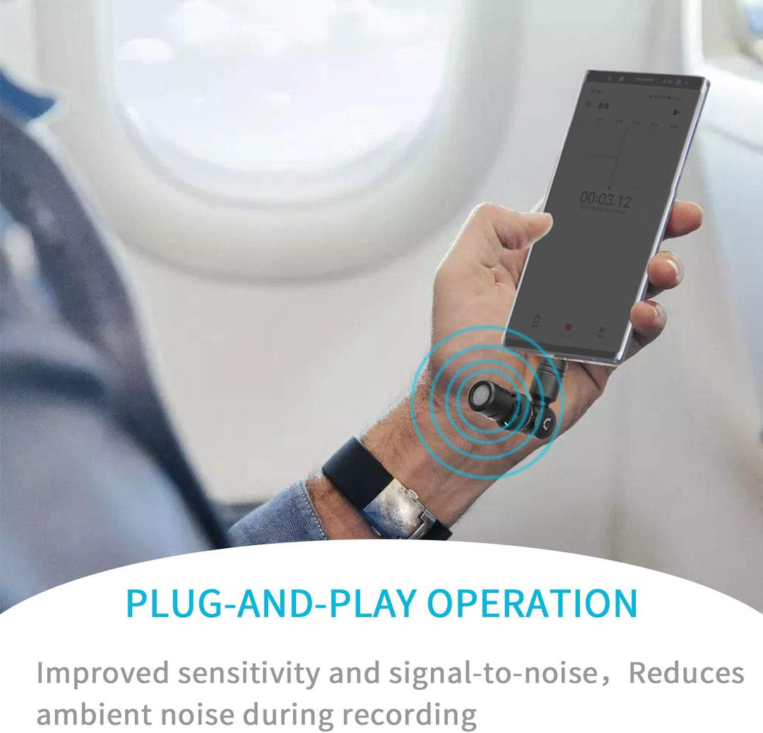 Saramonic Ultrakompaktes, omnidirektionales Kondensatormikrofon für Smartphones, Tablets und Compute
