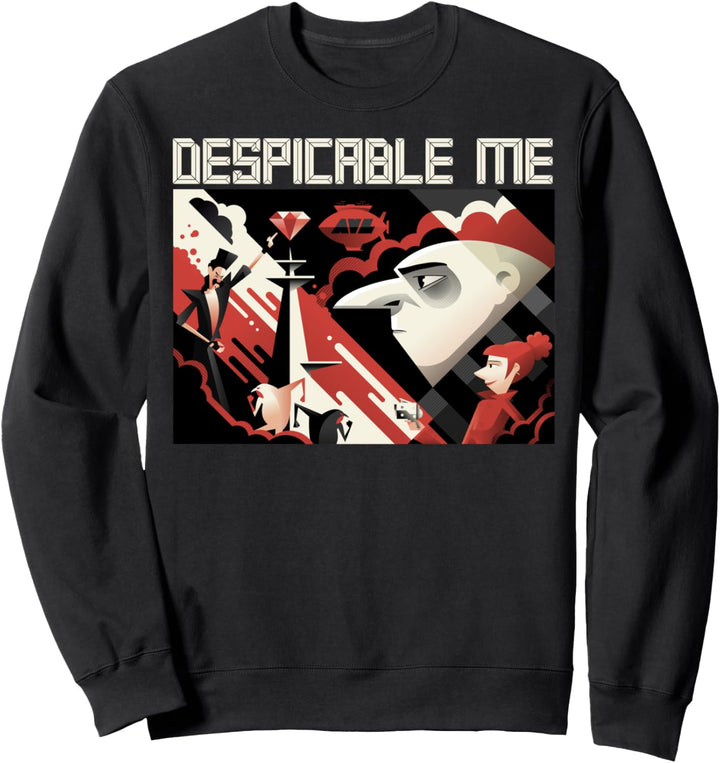 Despicable Me Minions Evildoers Abstract Sweatshirt