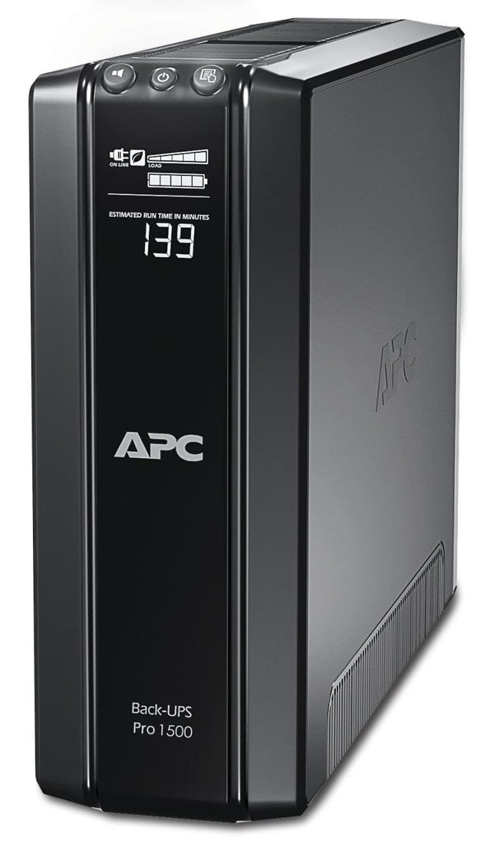 APC Back UPS PRO - BR1500GI - USV 1500VA Leistung (Stromparfunktion, IEC - Kaltgeräte Ausgänge, Mult