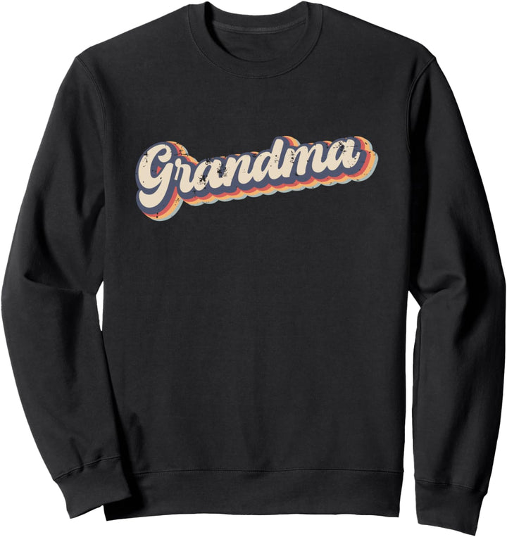 Grandma Vintage Rainbow Sweatshirt