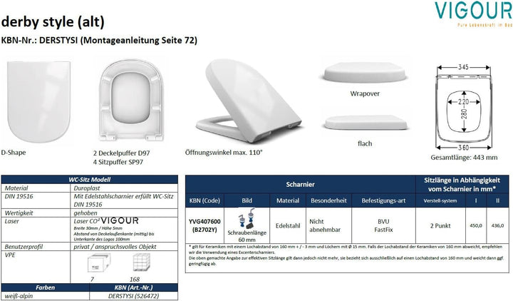 WC-Sitz style m.Deckel weiss