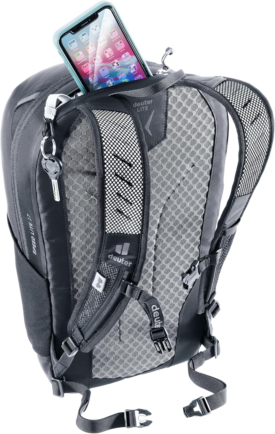 deuter Damen Herren Wanderrucksack Speed Lite 17 One Size Schwarz, Schwarz