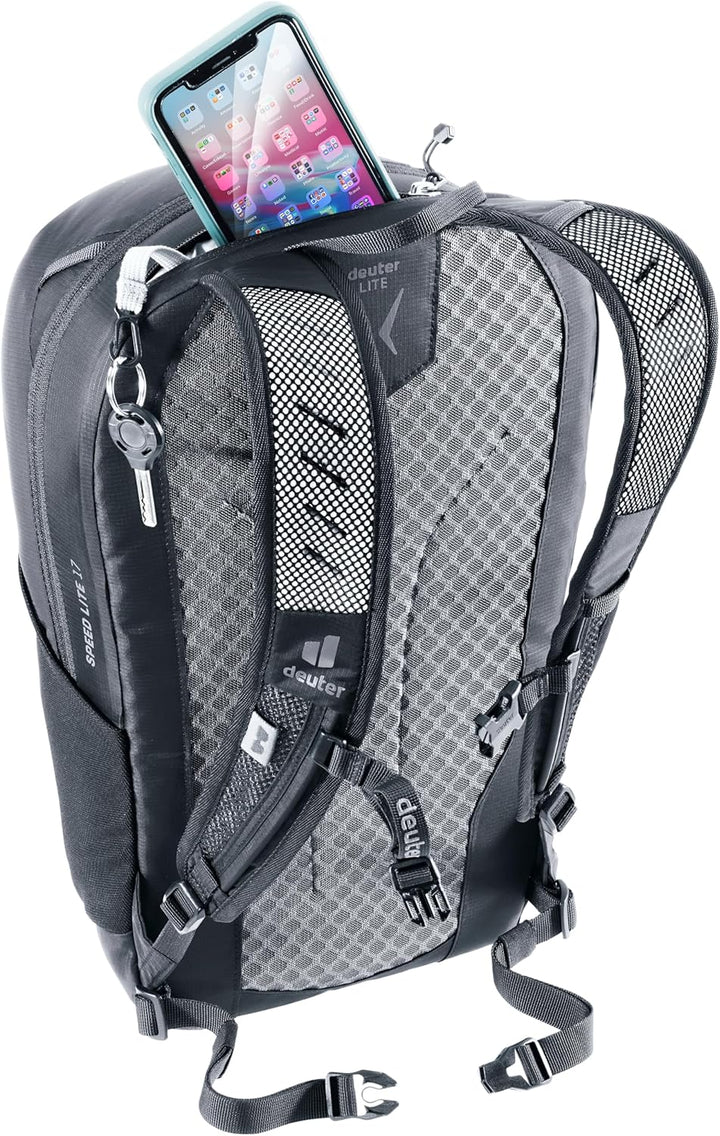 deuter Damen Herren Wanderrucksack Speed Lite 17 One Size Schwarz, Schwarz