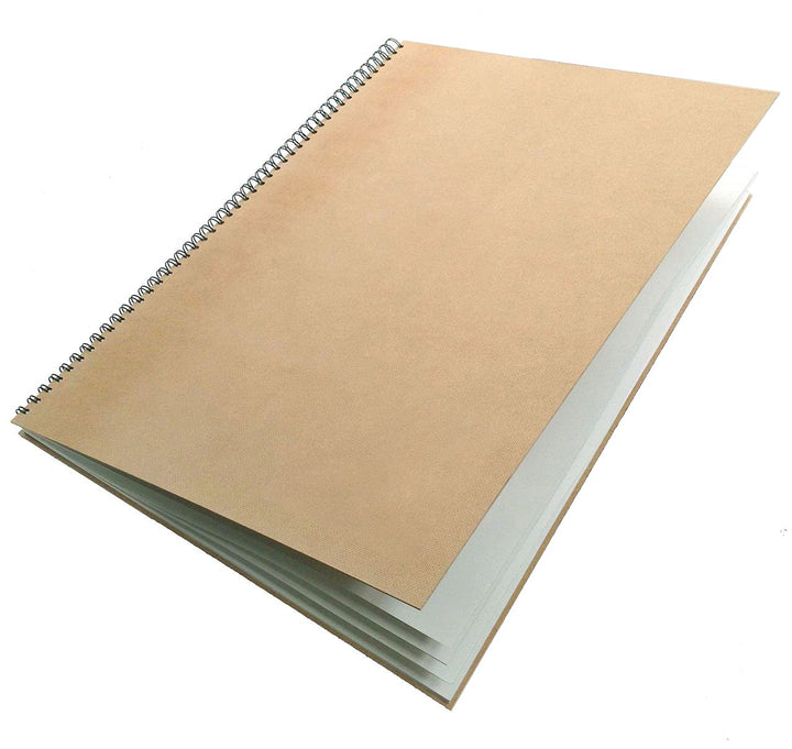 Artway Enviro - Skizzenbuch mit Spiralbindung - 100 % Recycling-Zeichenpapier - Hardcover - 35 Blatt