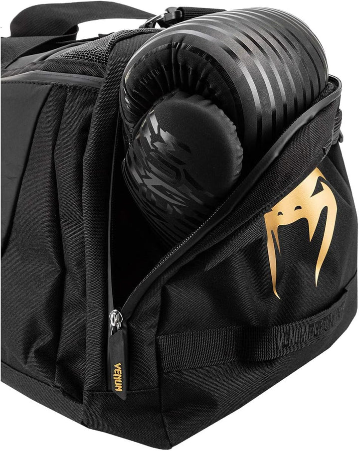 Venum, Trainer Lite Evo Sporttaschen, Unisex Erwachsene, Einheitsgrösse Einheitsgrösse Schwarz/Gold,