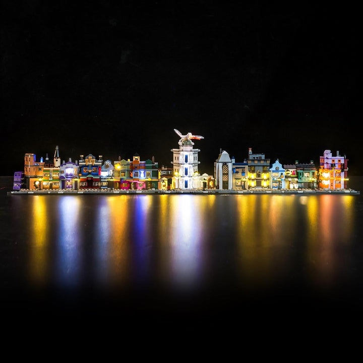 Led Licht Set Kompatibel mit Lego Diagon Alley Wizarding Shops (Kein Modell), Dekorationsbeleuchtung
