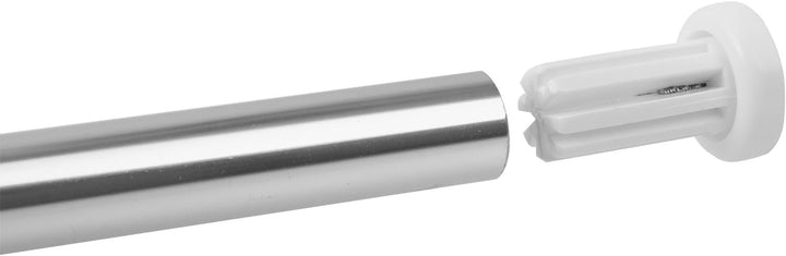 RIDDER 159500 Winkelstange, Universalwinkelstange, Duschvorhangstange, Ø 20 mm, Aluminium, poliert Ø