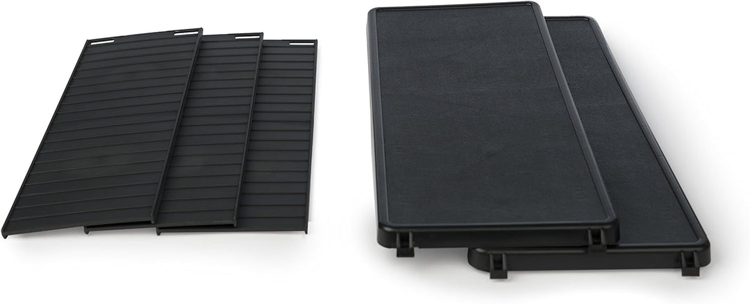 PREVUE PET PRODUCTS Ersatz-Plattform-Regale und Rampen, Schwarz 5 Piece Set, 5 Piece Set