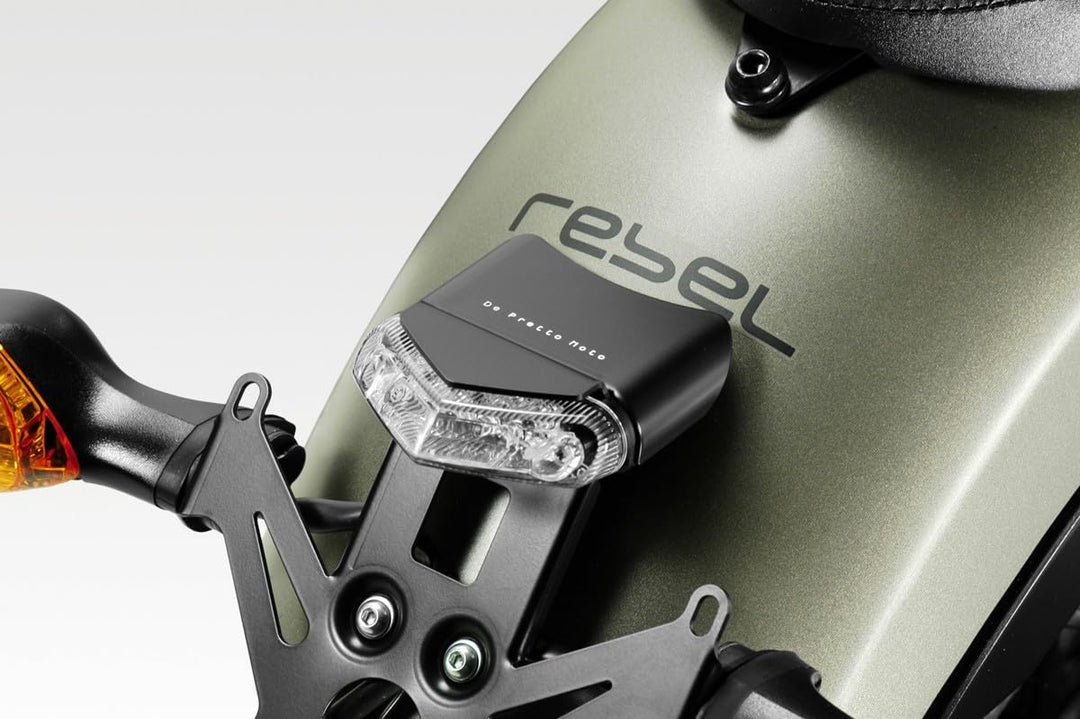 CMX500 Rebel 2017/19 - Kit Kennzeichenhalter (S-0805) - Nummernschild Halter - inkl. LED und Hardwar