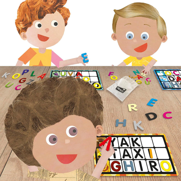 Headu - Lernspiel 3-6 Jahre, Mehrfarbig, IT53870